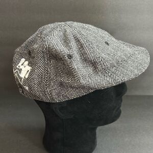 WWE Sami Zayn "Let's Go" Flat Cap Wrestling Gray Black Newsboy Driver Cabby